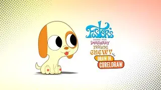 How To Draw Chewy(Puppy) ( Foster's Home For Imaginary Friends ) | Coreldraw | Drawing