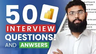 PASS EVERY TIME! 50 Power BI Interview Questions & Breakdown ✔ [PDF] #1