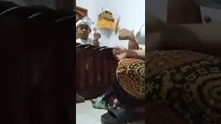 Gde Baskara ngayah megambel puapanjali