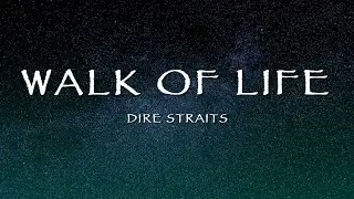 Dire Straits - Walk Of Life (Lyrics)