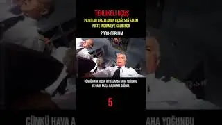 Pilotlar Düşen Uçaktaki Yolcuları Kurtarabilecek Mi?  