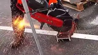 КУБАНЬ ИНСТРУМЕНТ. ДЕМОНСТРАЦИЯ ТЕХНИКИ HUSQVARNA. РЕЗЧИК ПО МЕТАЛЛУ.