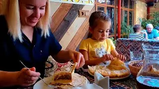 Пробуем узбекский ПЛОВ, Чебуреки и Янтык. Попали в ДТП 😕 Съездили на море.