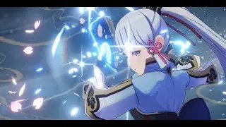 BEST BUILD AYAKA GENSHIN IMPACT KAMISATO AYAKA GAMEPLAY Amenoma Kageuchi Weapon