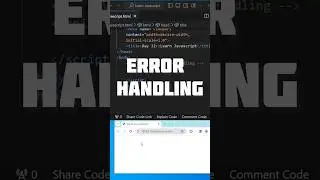 how to use try and catch in JavaScript 