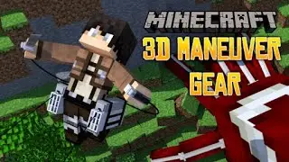 Как Сделать УПМ из Атаки Титанов В Minecraft PE без модов!