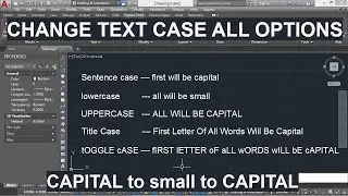 216 (EXPRESS TOOL)_TEXT_CHANGE TEXT CASE OPTION (TCASE), TCASE COMMAND ALL OPTION, tOGGLE cASE, etc