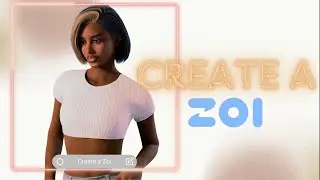 CREATE A ZOI WITH ME🐚| INZOI CHARACTER STUDIO