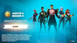 Fortnite: Chapter 6 - Season 4 | Battle Pass Preview (Superheroes)