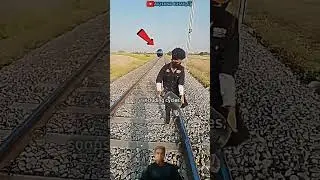 A YouTuber named Gulzar Sheikh puts random things on railway tracks🤨🤐🤐