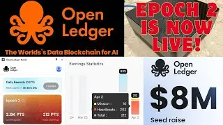 OPENLEDGER - Epoch 2 is Now Live! FREE Mining for PC & Phone Don't Miss Airdrop! Data Blockchain AI🔥