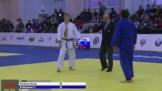 73 kg Попков Е Елбакиев Г 13 02 2016 Т2 ПЕРВЕНСТВО РОССИИ до 18, НОВОСИБИРСК 2016