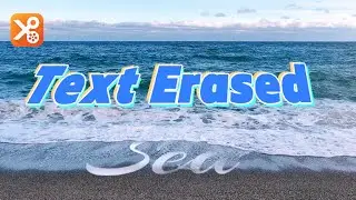 How to create text erased by wave effect with YouCut? | Beginner Friendly |