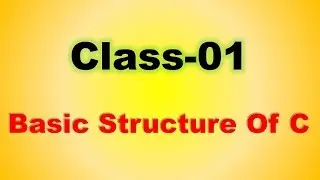 Programming C Class-01