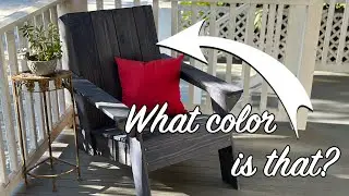 Colored Stain on Outdoor Furniture?