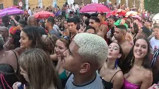 MUST SEE 😏 BRAZIL  CARNIVAL 2024  🇧🇷  it's HOT but we're going to BLOCO |  | STREET PARTY RIO  4K