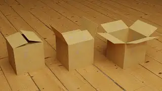Opening box tutorial | Blender 3.3 | Basics of Creating, Rigging, Animating and Texturing