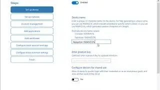 10982 Demo 21 Configuring the Kiosk Mode with Windows Configuration Designer