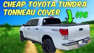 CHEAPEST Tonneau Cover you can buy in 2022 for a Toyota Tundra