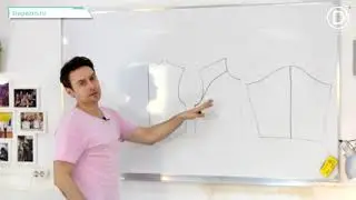 Практический урок №34. Построение (моделирование) рукава реглан.