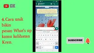 Cara mudah mengubah pesan WhatsApp