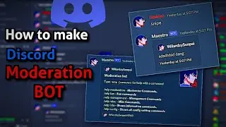 How to make Snipe Bot and Moderations Commands | No Coding | Replit 24/7