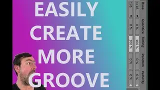 Easily creating a "swing" control for your clips in Ableton.