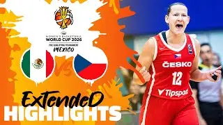 Mexico 🇲🇽 vs Czechia 🇨🇿 | Highlights | #FIBAWWC 2026 Pre-Qualifying Tournament