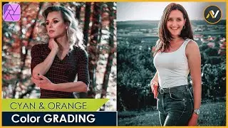 Cyan & Orange Color Grading Effect In Affinity Photo [Download FREE LUT]