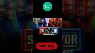 WWE SERVIVOR SERIES 2022 MATCH CARD