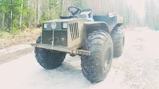 Испытываем болотоход 