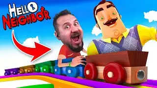 HELLO NEIGHBOR KAZIM USTANIN GİZEMLİ TRENİ! | HELLO NEİGHBOR BÖLÜM 16