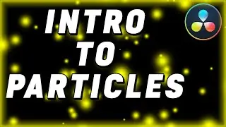 Intro to Particles in Davinci Resolve 17 [2021]