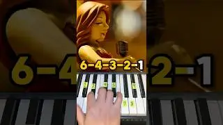 Fly Me To The Moon from Squid Game - Piano Tutorial 
