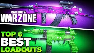 REBIRTH ISLAND TOP 6 BEST LOADOUTS After UPDATE! (Warzone Best Class Setups)