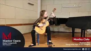 World Master Open Music Competition Winner Showcase - Monika Cisło