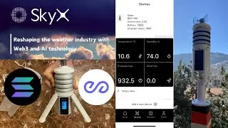 SKYX Miner is Here! Unboxing Guide and Earnings - The Starlink for Weather NEW DePIN Solana & Peaq 🔥
