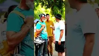 Казах Кабанбай читает русские стихи