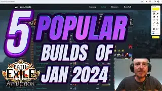 5 MOST POPULAR Builds for PoE Affliction in January 2024 (PoE 3.23)