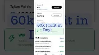 60k Profit in day by trading #status #money #trading #shorts