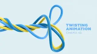 Cinema 4D tutorial - Dynamic twisting animation