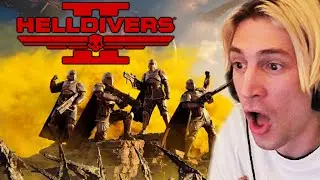 xQc Plays HELLDIVERS 2 for the FIRST TIME!