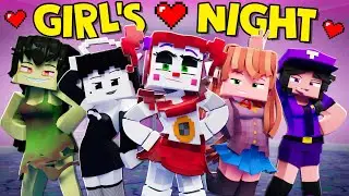 GIRL'S NIGHT SLEEPOVER! - FNAF, Bendy, and Friday Night Funkin Animation