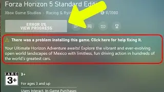 Fix Forza Horizon 5 Not Downloading From Resume | Error 0% VIEW PROGRESS | Error code 0x00000001