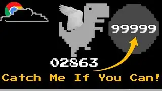 Beat My Arcade Dinosaur's High Score In The Dino T-Rex Game By Scoring 2863 Points If You Can!