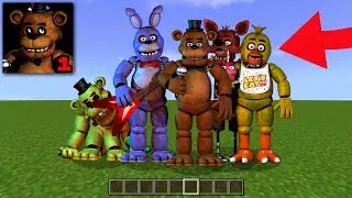 MOD FIVE NIGHTS AT FREDDYS Di Minecraft PE !!