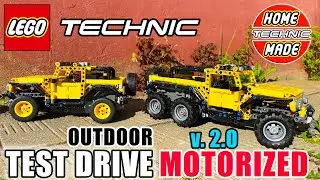 LEGO Technic 42122 Jeep Wrangler Motorized Ver. 2.0 Outdoor Test Drive