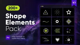 Shape Elements Pack for After Effects & Premiere Pro