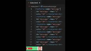 html input text area learn 