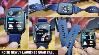 Noise Newly Launched Quad Call 1.81" Display, Bluetooth Calling Smart Watch review-unboxing.